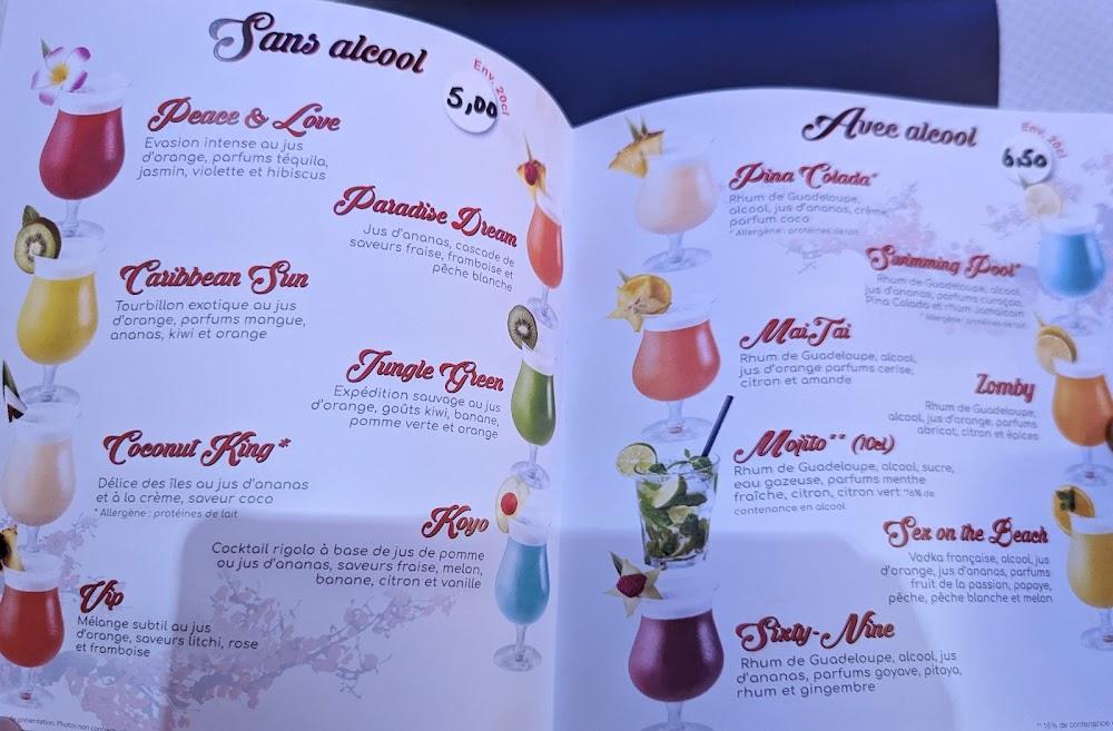 Le Soleil de Chine - Menu Image 1